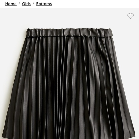 Crewcuts Girls' pleated pleather skirt - Picture 6 of 6